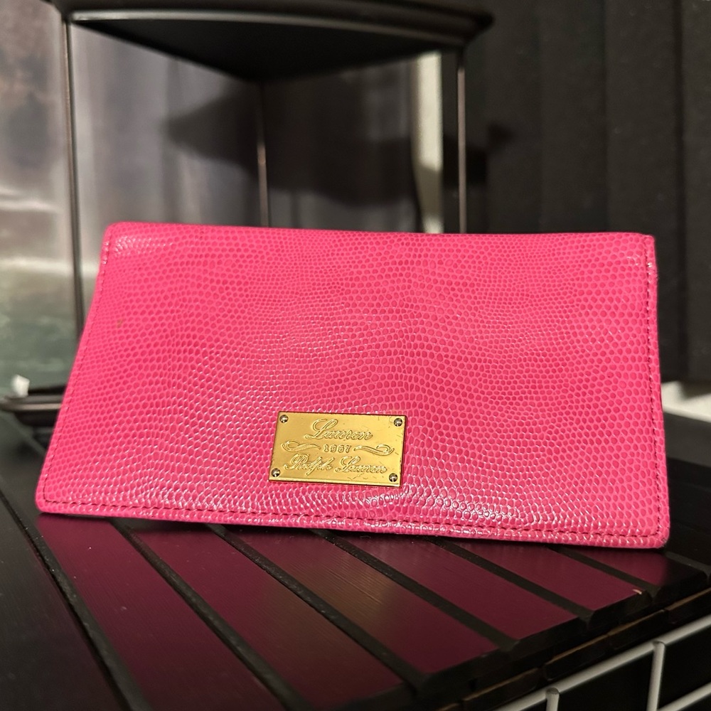 Ralph Lauren Pink Clutch